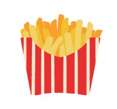 A box of fries