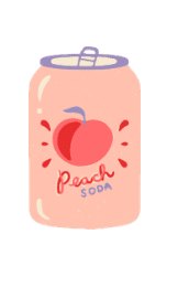 A can of soda water