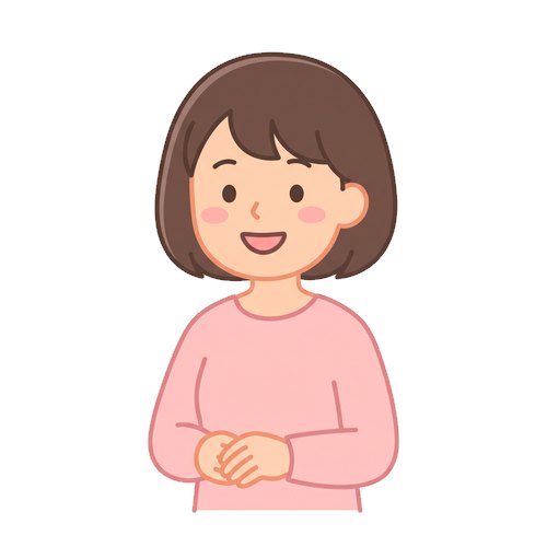 A girl with a short bob