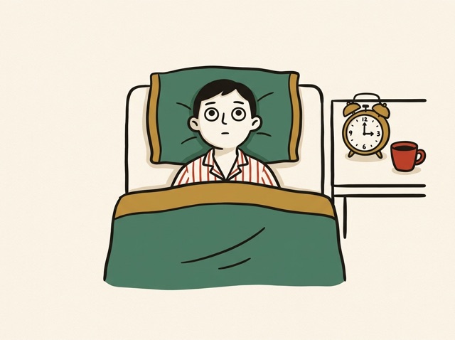 Awake at three a.m.